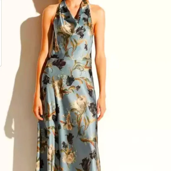 wrap dress halter neck Selina Twist Front Mini Dress main image 0